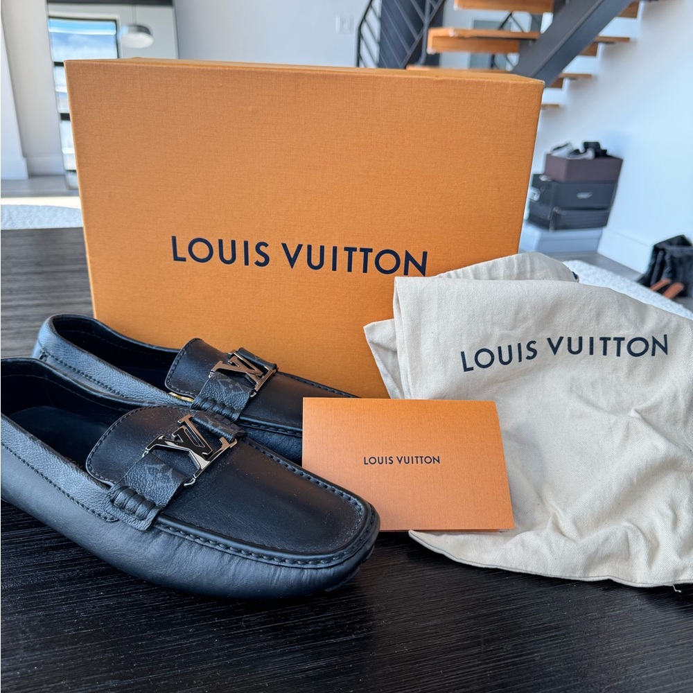 Louis Vuitton Monte Carlo Men's Black Moccasin (BRAND NEW)